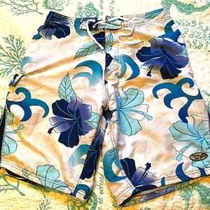 Panama Jack 32 waist Blue ,Turquoise , and white